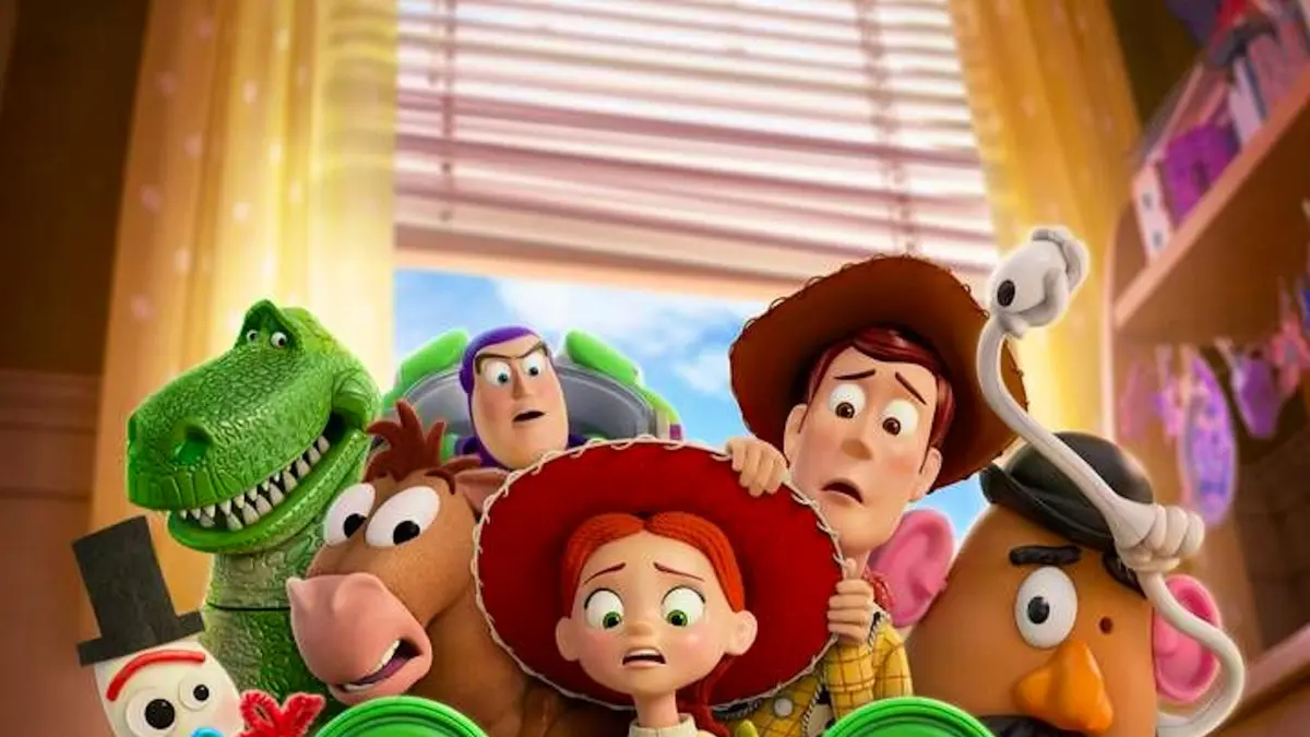 Woody, Buzz Lightyear, dan Jessie menghadapi tantangan teknologi baru yang mengubah cara Bonnie menikmati waktu bermain. (BTV/AI)