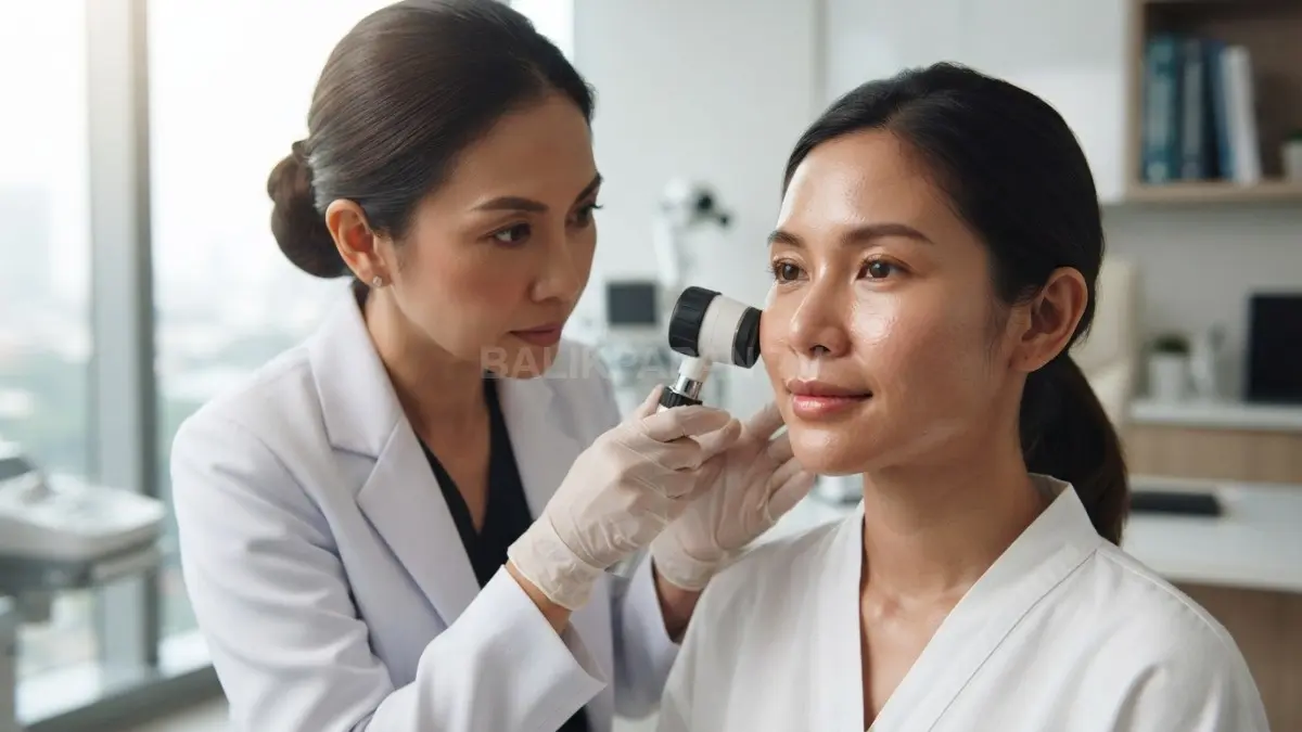 eksfoliasi perlu disesuaikan kondisi kulit agar sel mati terangkat tanpa memicu kering, sensitif, atau iritasi. (BTV/AI)