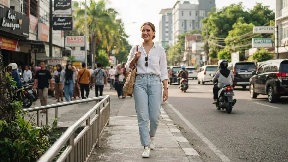 Sesuaikan pakaian dengan iklim agar tetap stylish, nyaman, ringan, dan mendukung aktivitas sehari-hari tanpa mengorbankan penampilan. (BTV/AI)