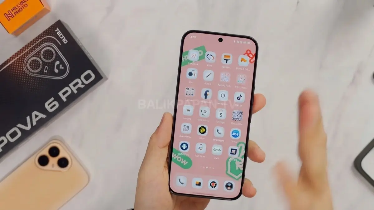 Tecno Pova 8 Pro 5G menghadirkan spesifikasi lebih tinggi dengan harga yang diperkirakan mencapai Rp6 juta (BTV/AI)