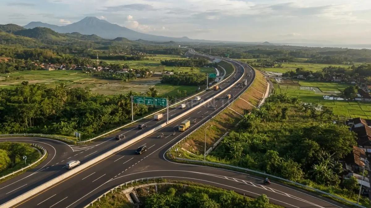 Jalan Tol Pejagan-Cilacap memperkuat konektivitas utara-selatan Jawa Tengah dan mendukung pertumbuhan ekonomi antarwilayah [BTV:AI]