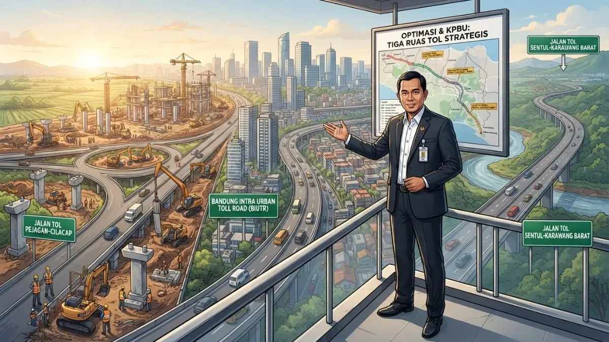 Pemerintah menyiapkan tiga ruas tol strategis untuk lelang 2027 melalui skema KPBU tanpa ketergantungan APBN [BTV:AI]
