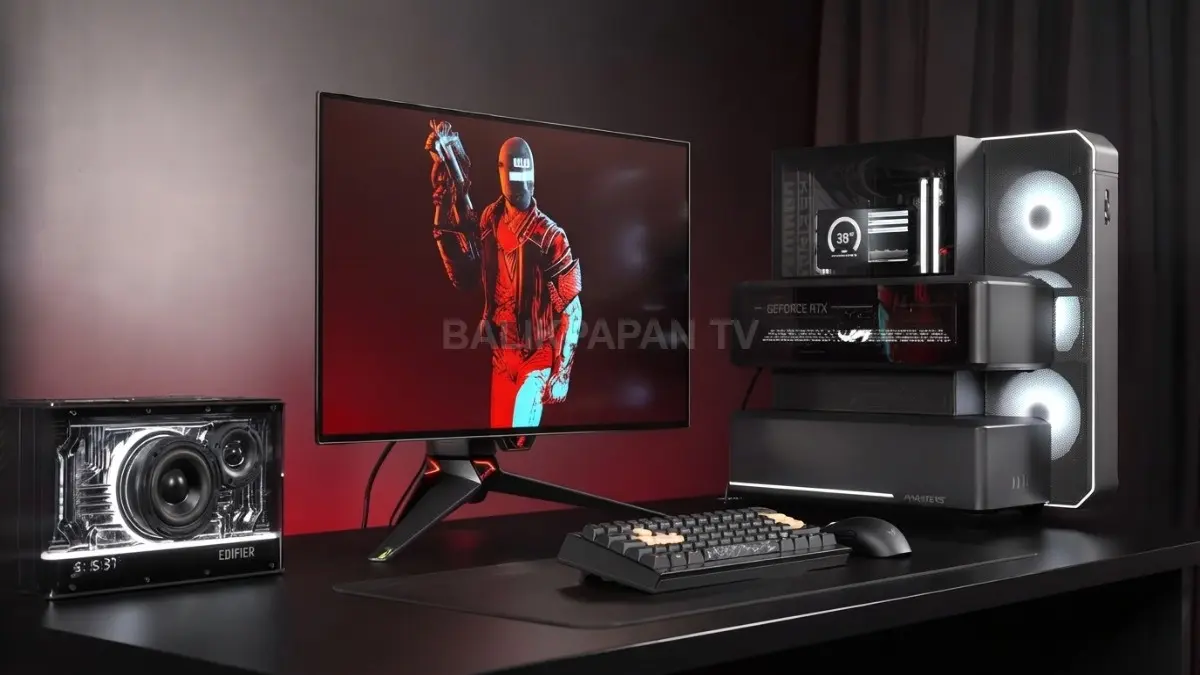Phanteks EX5 Max mengusung desain open-chassis berlapis armor yang menonjolkan komponen PC sebagai elemen utama (BTV/AI)