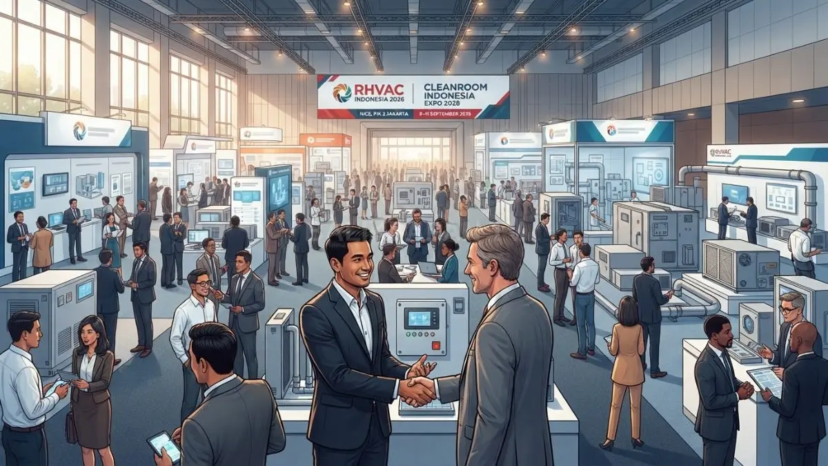 RHVAC dan Cleanroom Expo 2026 mempertemukan pelaku industri global, teknologi, bisnis, dan peluang kolaborasi di Indonesia [BTV:AI]