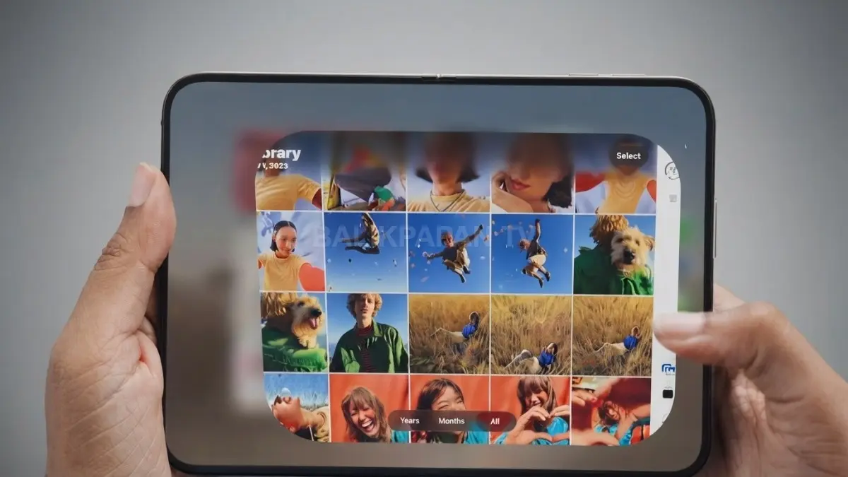 Optimasi software iPhone Duo menyesuaikan antarmuka, kamera, dan video call untuk layar lipat (BTV/AI)