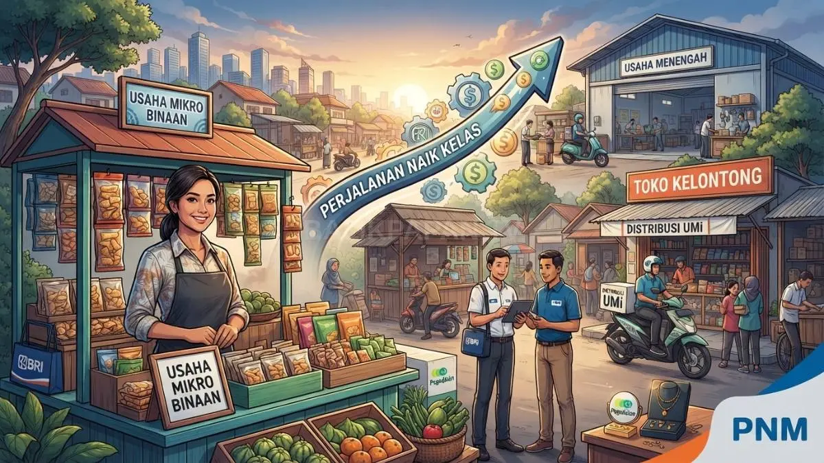 Holding Ultra Mikro mendorong debitur naik kelas melalui pembiayaan dan pendampingan usaha terintegrasi berkelanjutan [BTV:AI]