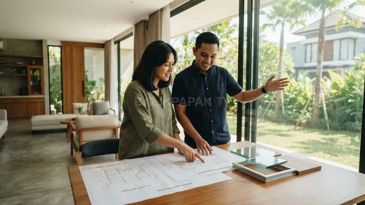 Memilih jendela rumah tropis perlu menimbang cahaya, ventilasi, panas, privasi, biaya, dan kenyamanan penghuni sehari-hari. (BTV/AI)