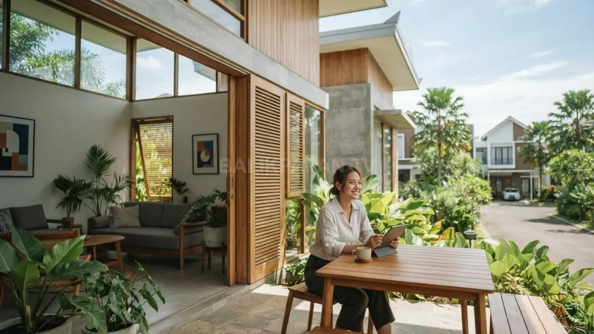 Jendela lebar dan ventilasi silang menciptakan hunian Myanmar minimalis yang sejuk, terang, serta nyaman untuk iklim tropis (BTV/AI)