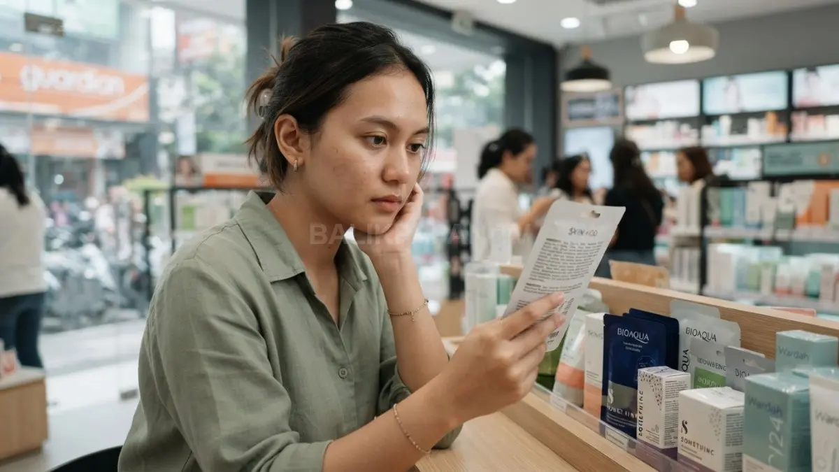 Pilih masker berdasarkan kandungan, kebutuhan kulit, dan kecocokan formula, bukan sekadar klaim kemasan semata (BTV/AI).
