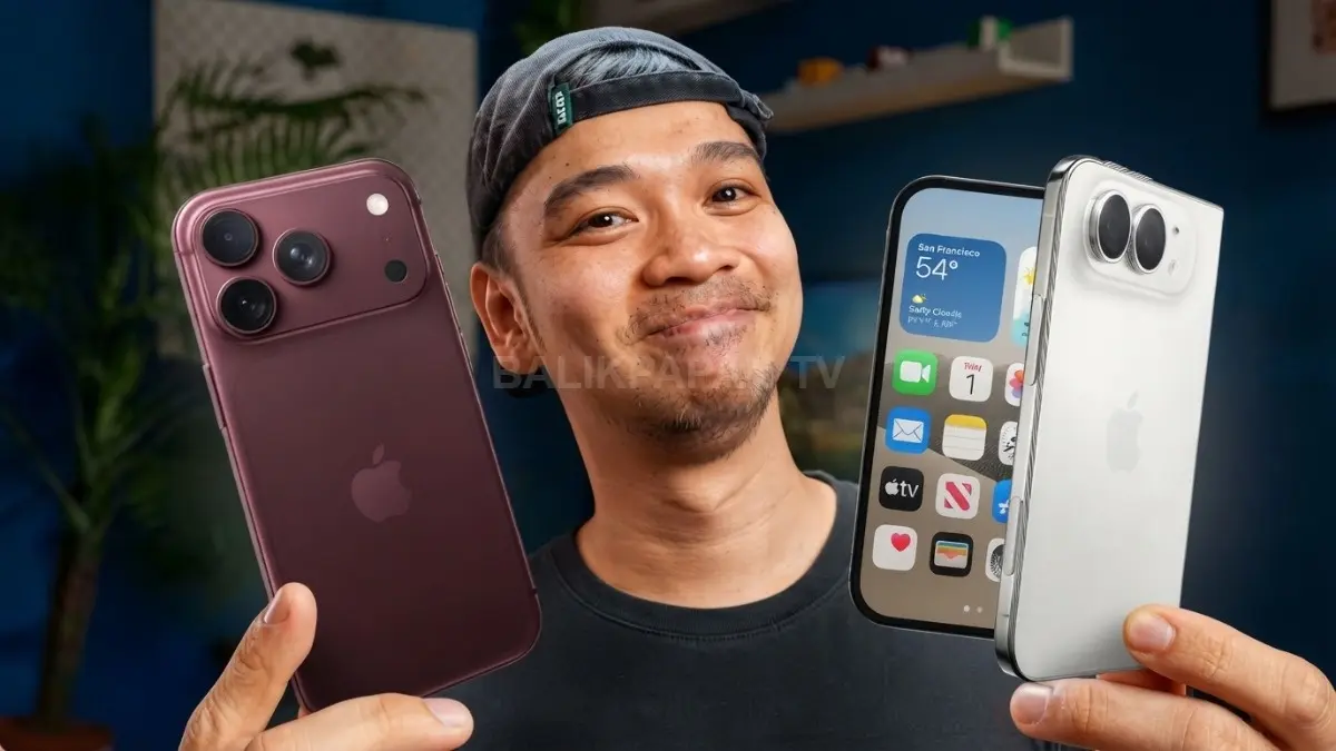 iPhone Duo menjadi ponsel lipat pertama Apple dengan layar besar dan desain yang berbeda dari iPhone sebelumnya.