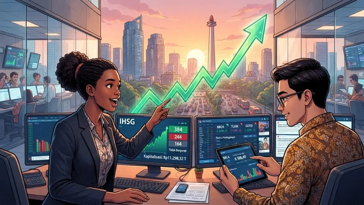 Pergerakan IHSG mencerminkan pasar, dengan saham menguat lebih banyak daripada saham melemah pada perdagangan Kamis [BTV:AI]