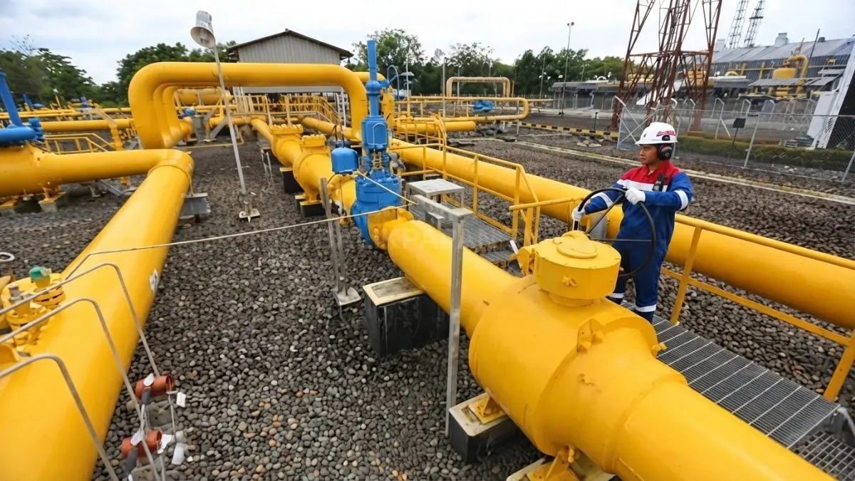 PGN membatasi pasokan gas industri sekitar 78 persen kontrak minimum mulai 14 September 2026