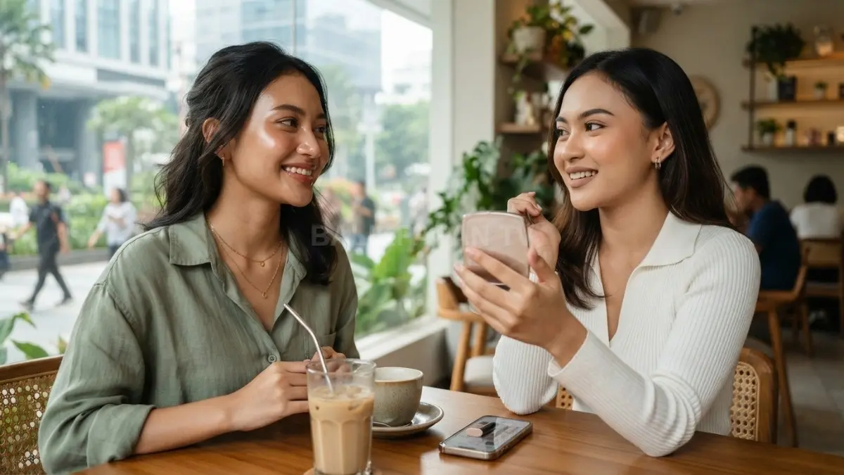 Pilihan finish dewy atau soft matte dapat disesuaikan dengan kenyamanan kulit dan kebutuhan makeup harian (BTV/AI).