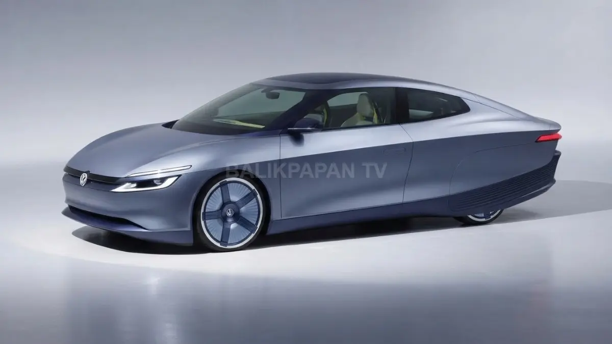 Bodi rendah dan roda tertutup membantu Volkswagen Mission Efficiency mengurangi hambatan udara. (BTV/AI)