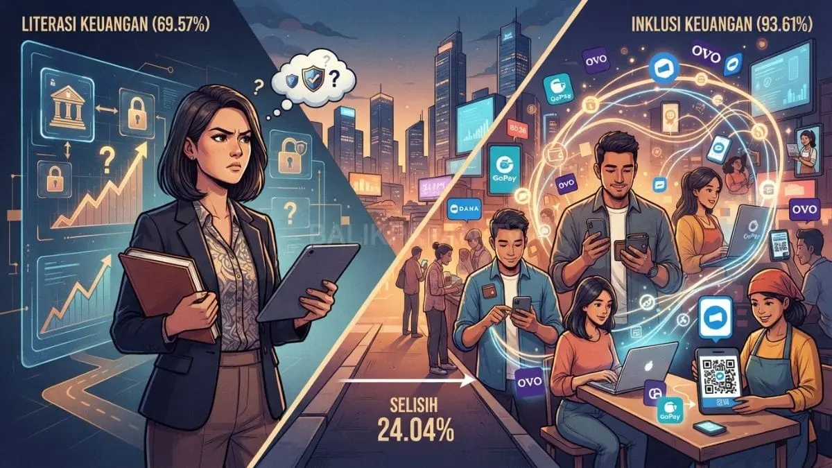 Literasi keuangan perlu diperkuat agar akses digital semakin aman, bermanfaat, dan terlindungi dari risiko penipuan [BTV:AI]