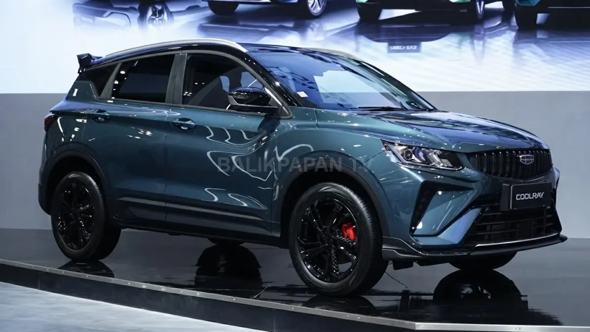 Geely Jiray hadir sebagai SUV compact sporty bermesin bensin dan desain modern di GIIAS 2026 (BTV/AI)
