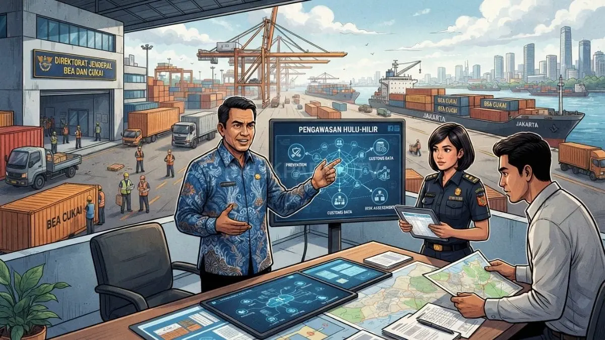 Bea Cukai memperluas pengawasan berbasis risiko dengan melibatkan pelaku usaha dan kementerian terkait sejak hulu [BTV:AI]