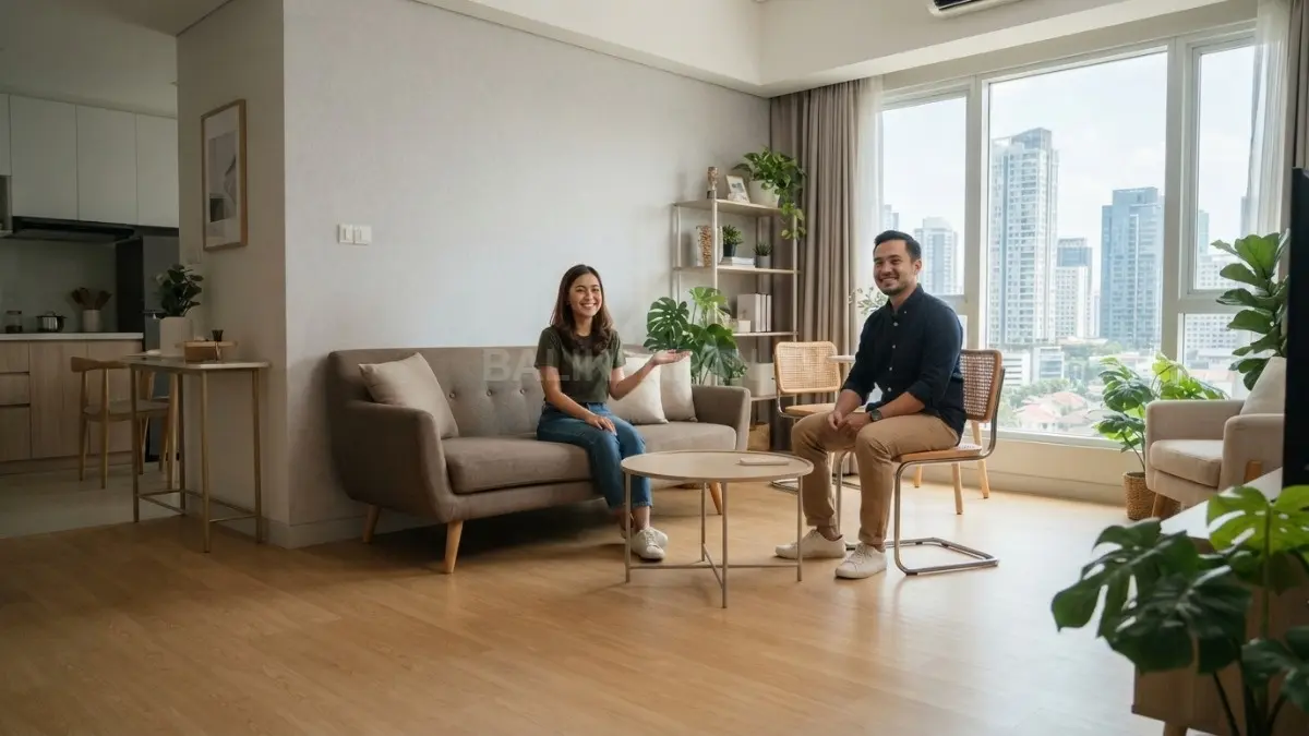 Furnitur proporsional membuat rumah kecil terasa lega, nyaman, rapi, dan tetap memiliki ruang gerak optimal (BTV/AI)