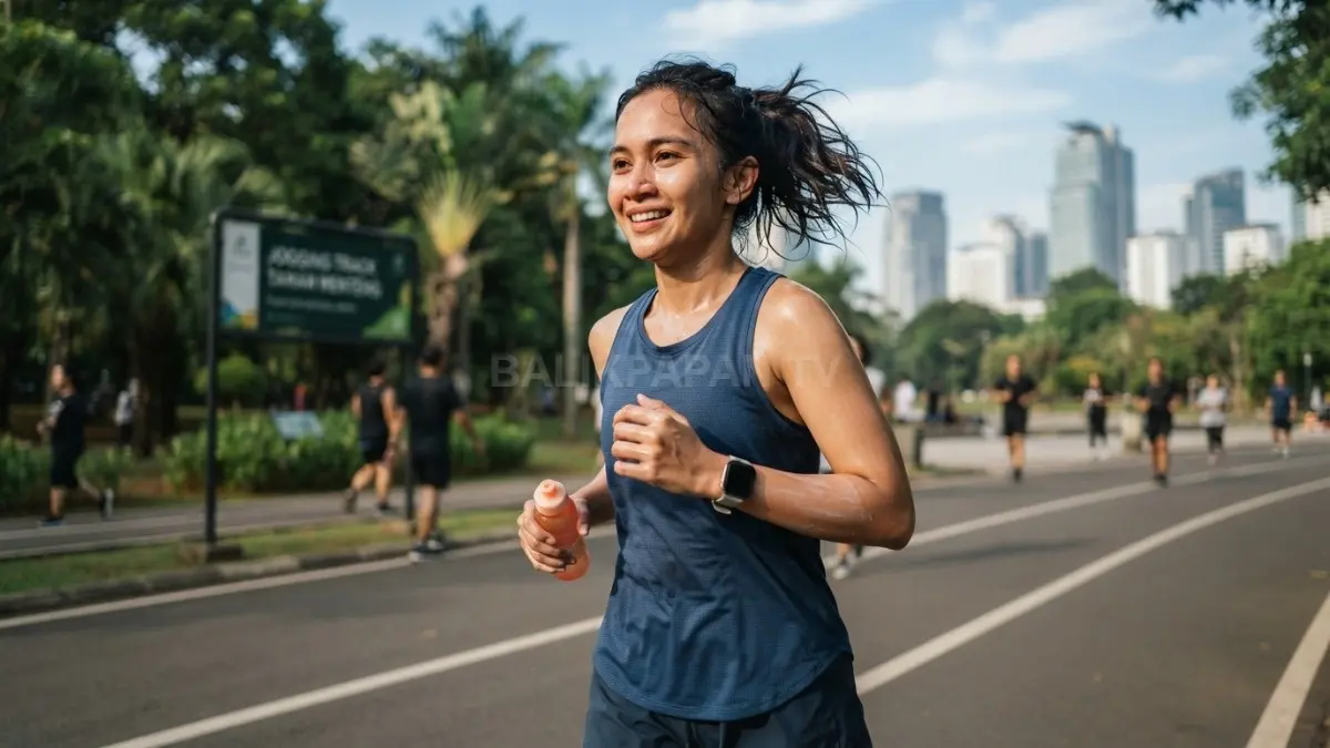 Sunscreen water resistant membantu menjaga perlindungan kulit saat berkeringat atau terkena air selama aktivitas luar ruangan (BTV/AI)