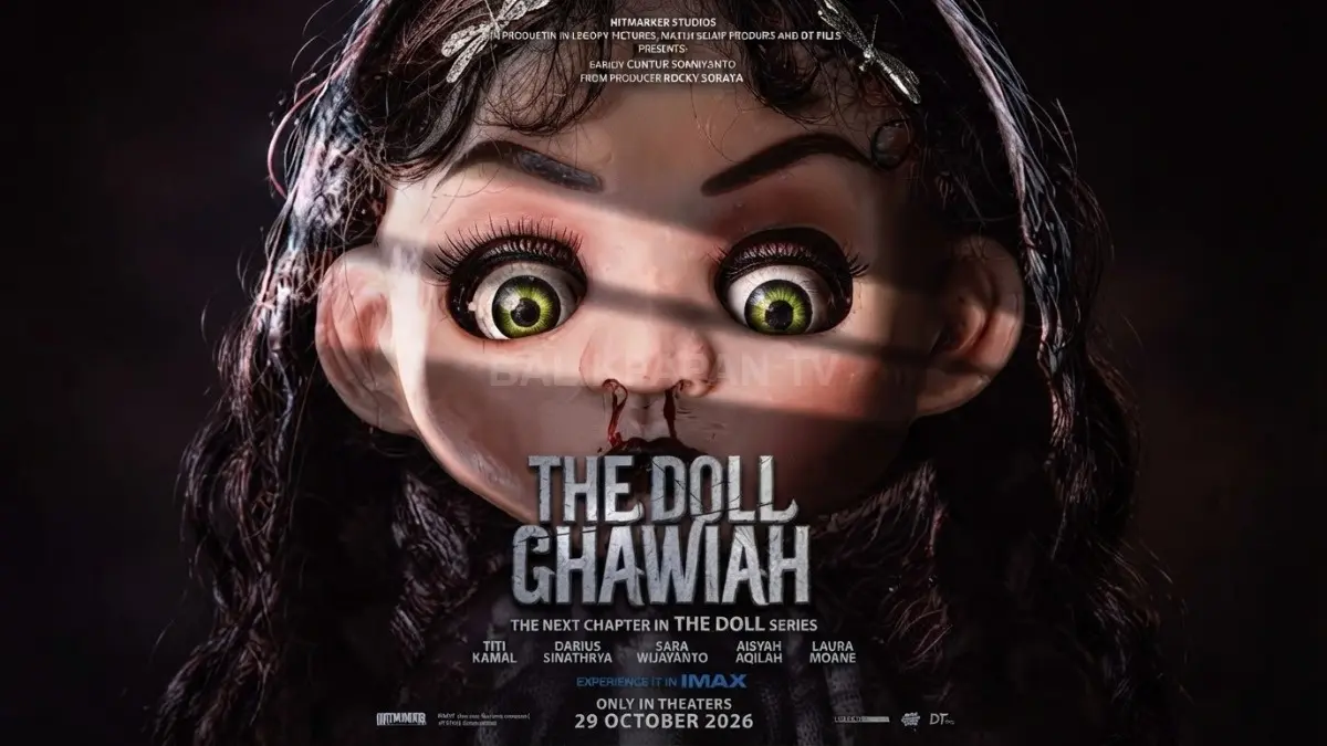 The Doll Ghawiah mengangkat mitos Boneka Uci di Bandung dengan latar 1988 dan dijadwalkan tayang pada 29 Oktober 2026.