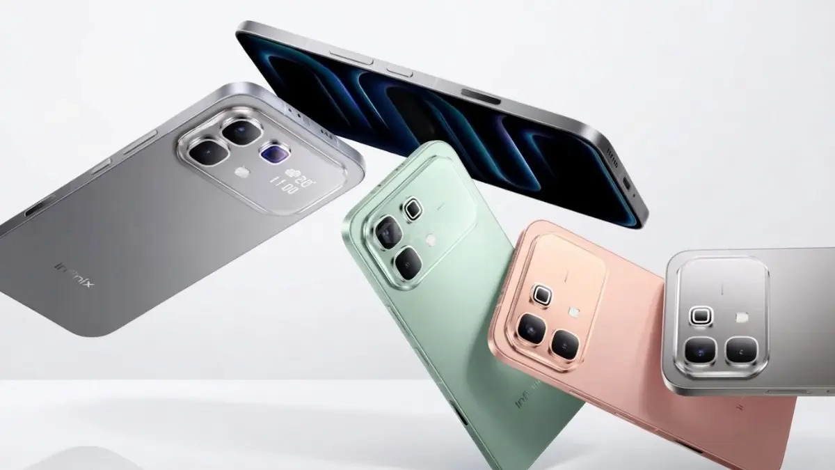 Infinix Note 60 Pro 5G dengan baterai 6.500 mAh dan dukungan 90W FastCharge untuk menunjang aktivitas pengguna sepanjang hari.(BTV/AI)