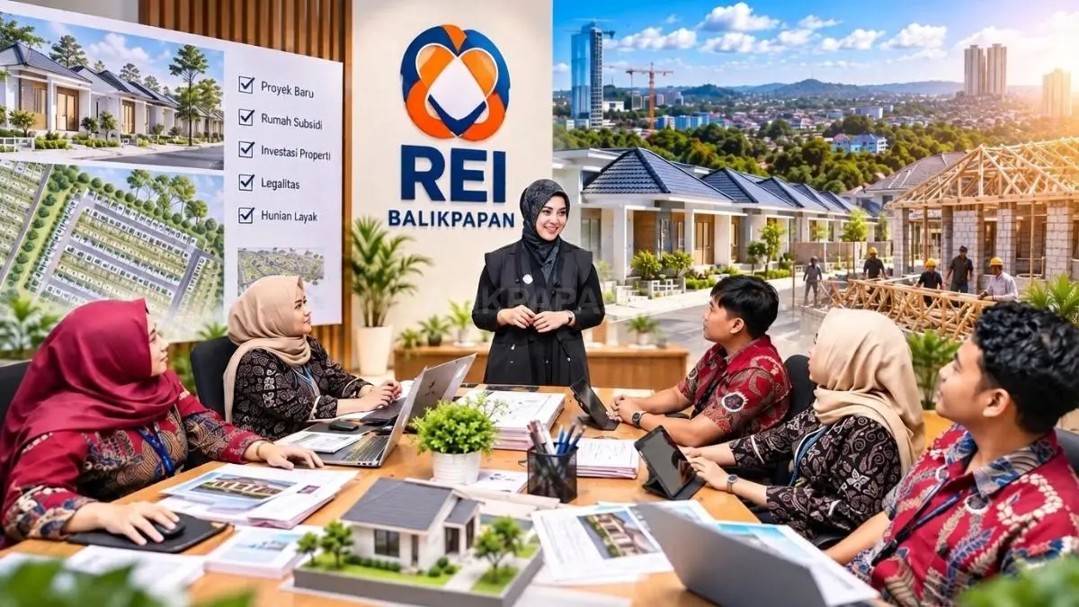 Andi Kalaru memimpin REI Balikpapan periode 2026-2029 dengan agenda ekspansi proyek dan penguatan rumah subsidi.