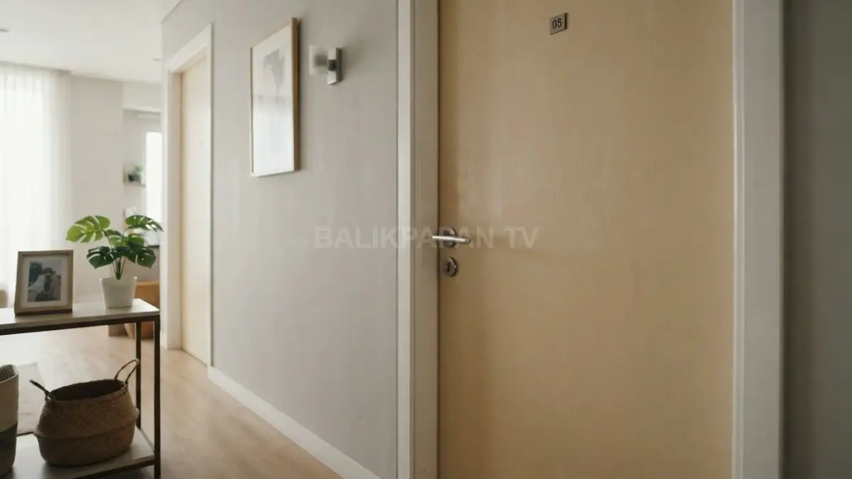 Pintu swing untuk kamar tidur