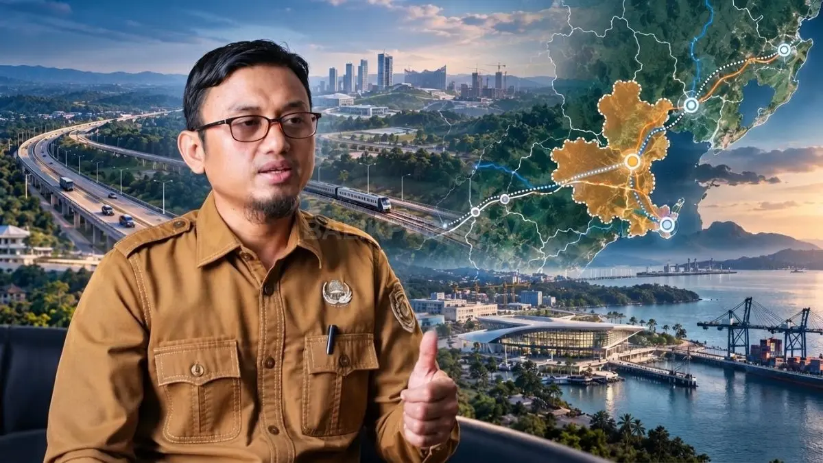 Arif Afandi, SE, MM, ME, Infrastruktur kawasan Penajam Paser Utara yang menjadi bagian penting integrasi kawasan Sasamba.