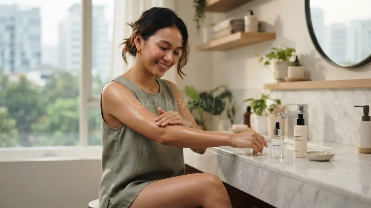 Body serum menonjolkan bahan aktif dan kebutuhan spesifik kulit, tetapi label serum bukan jaminan efektivitas (BTV/AI).