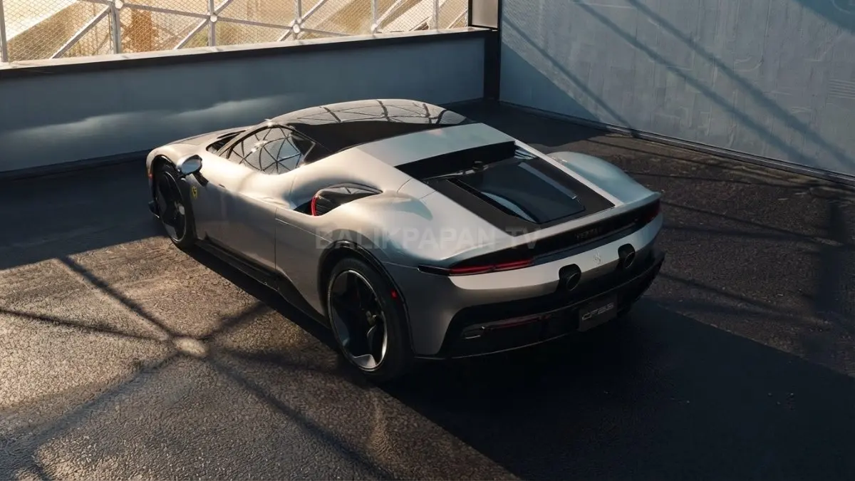 Ferrari CZ26 mengusung aerodinamika baru dengan radiator, vortex generator, air curtain, spoiler, dan diffuser khusus (BTV/AI)