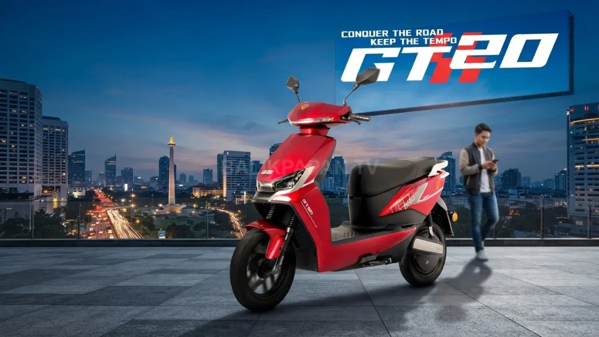Yadea GT20 hadir sebagai motor listrik kompak untuk mobilitas praktis dan aktivitas harian perkotaan modern.