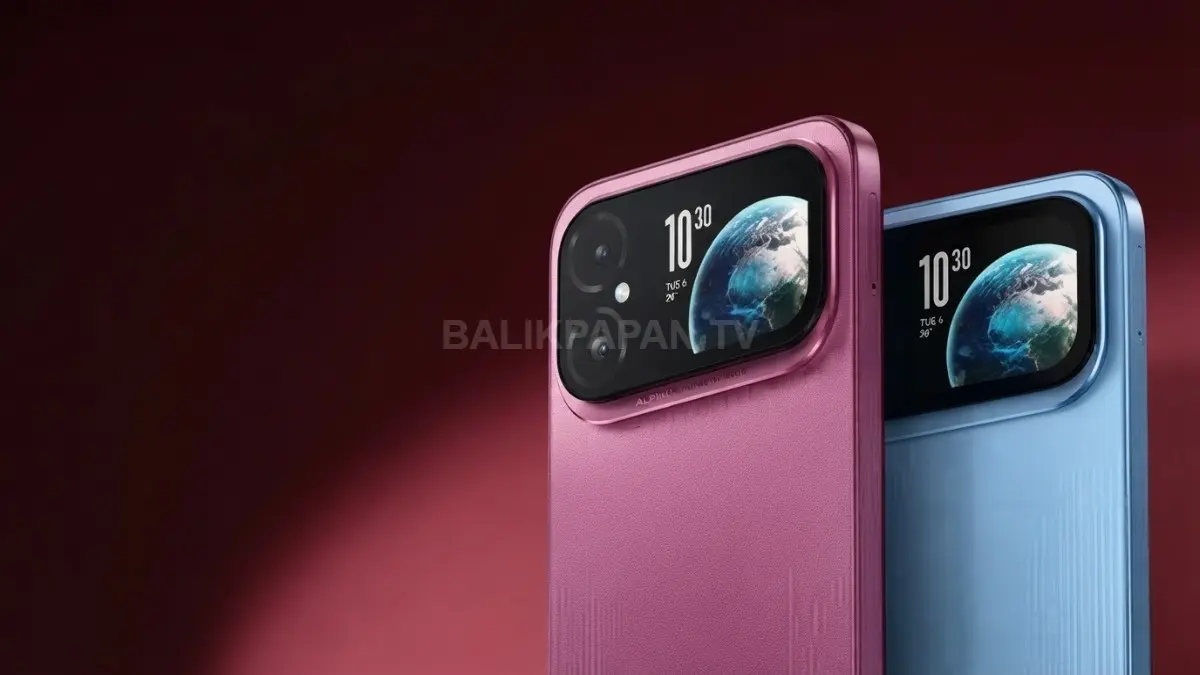 Itel A300 Plus tawarkan layar belakang interaktif, baterai 7.000 mAh, RAM 6 GB, dan NFC (BTV/AI)