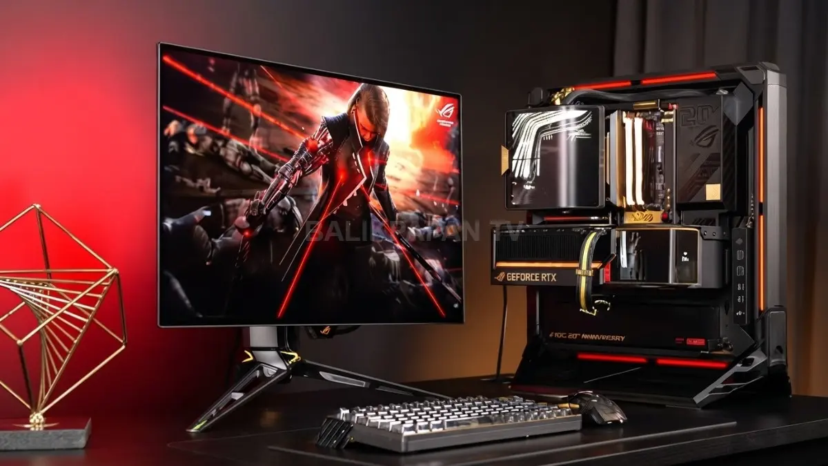 ASUS ROG Edition 20 rayakan dua dekade ROG dengan RTX 5090, layar AMOLED, dan PSU 3.000 watt (BTV/AI)