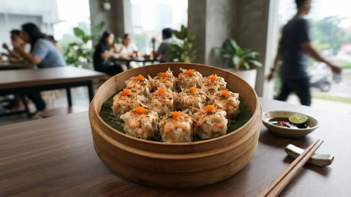 ilustrasi dimsum mentai (BTV/AI)