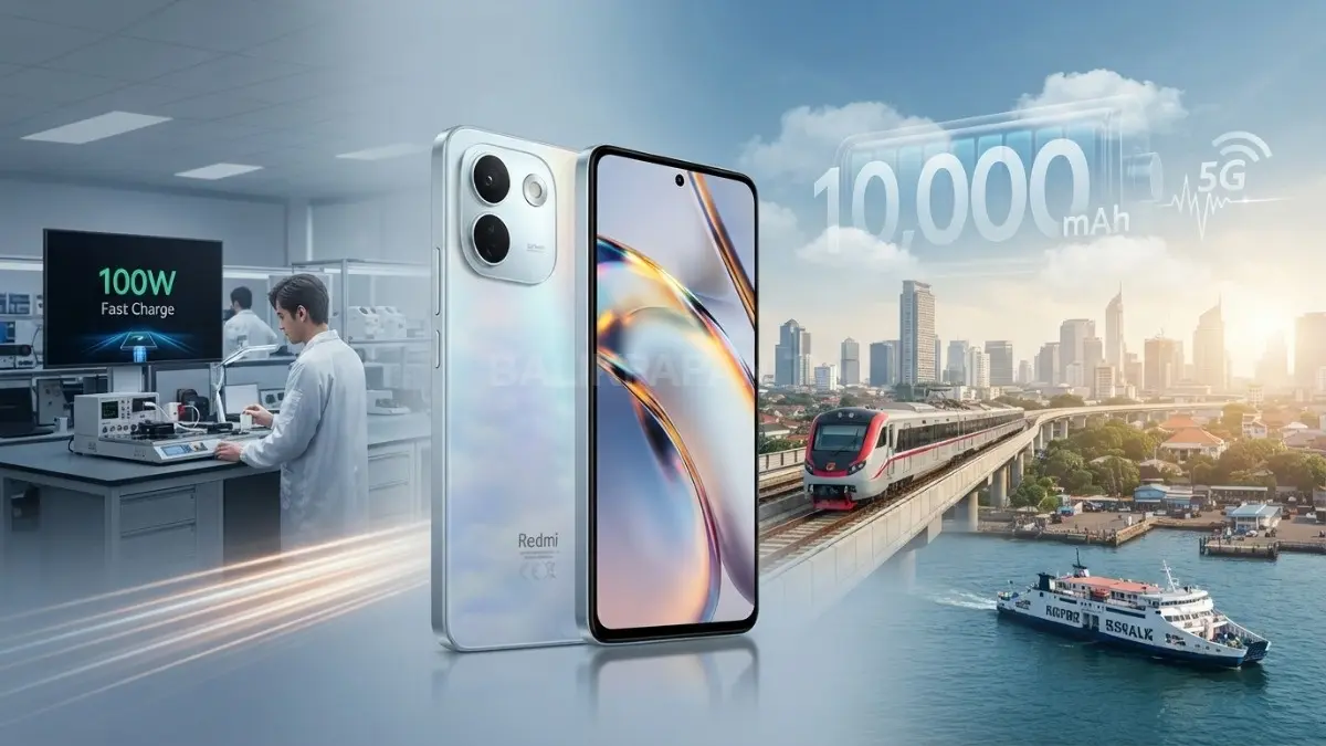 Redmi Note 17 Pro Max 5G hadir dengan baterai 10.000 mAh, layar AMOLED 120Hz, kamera 50MP, dan pengisian cepat 100W (BTV/AI)