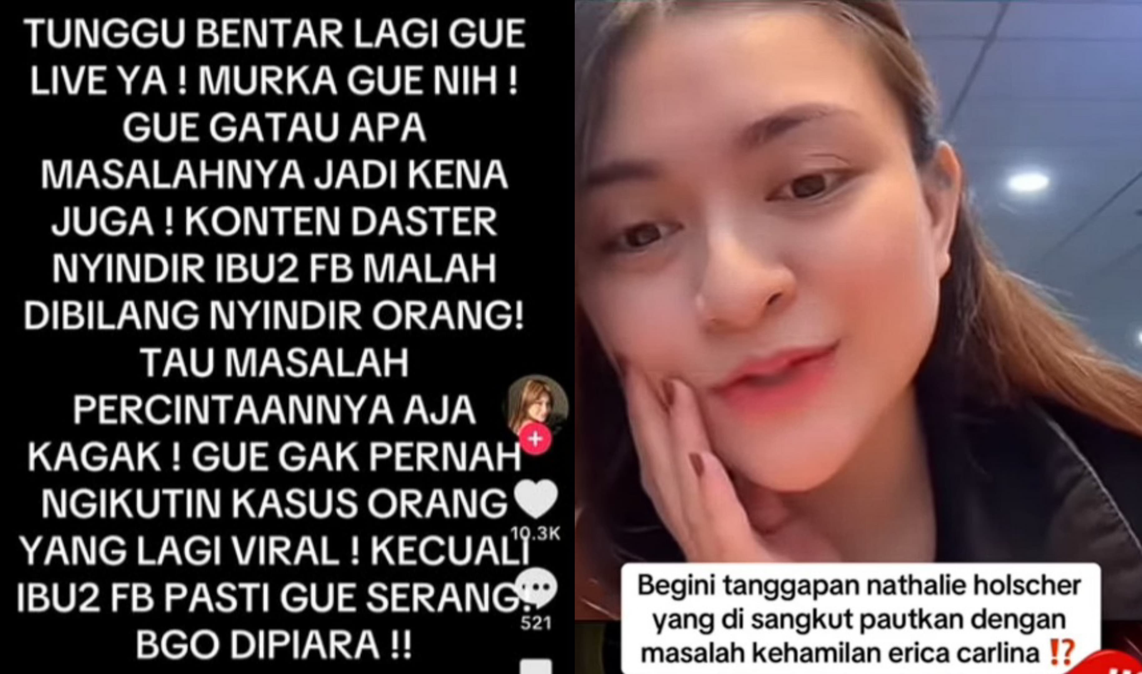 Nathalie Holscher murka namanya terseret dalam Podcast Erika Carline bersama Deddy Corbuzier.