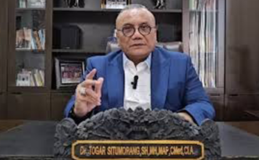 Praktisi Hukum Togar Situmorang
