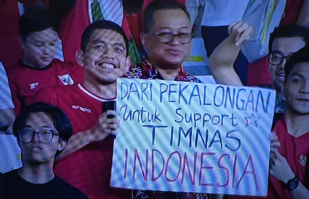 Pendukung Timnas Indonesia U-23