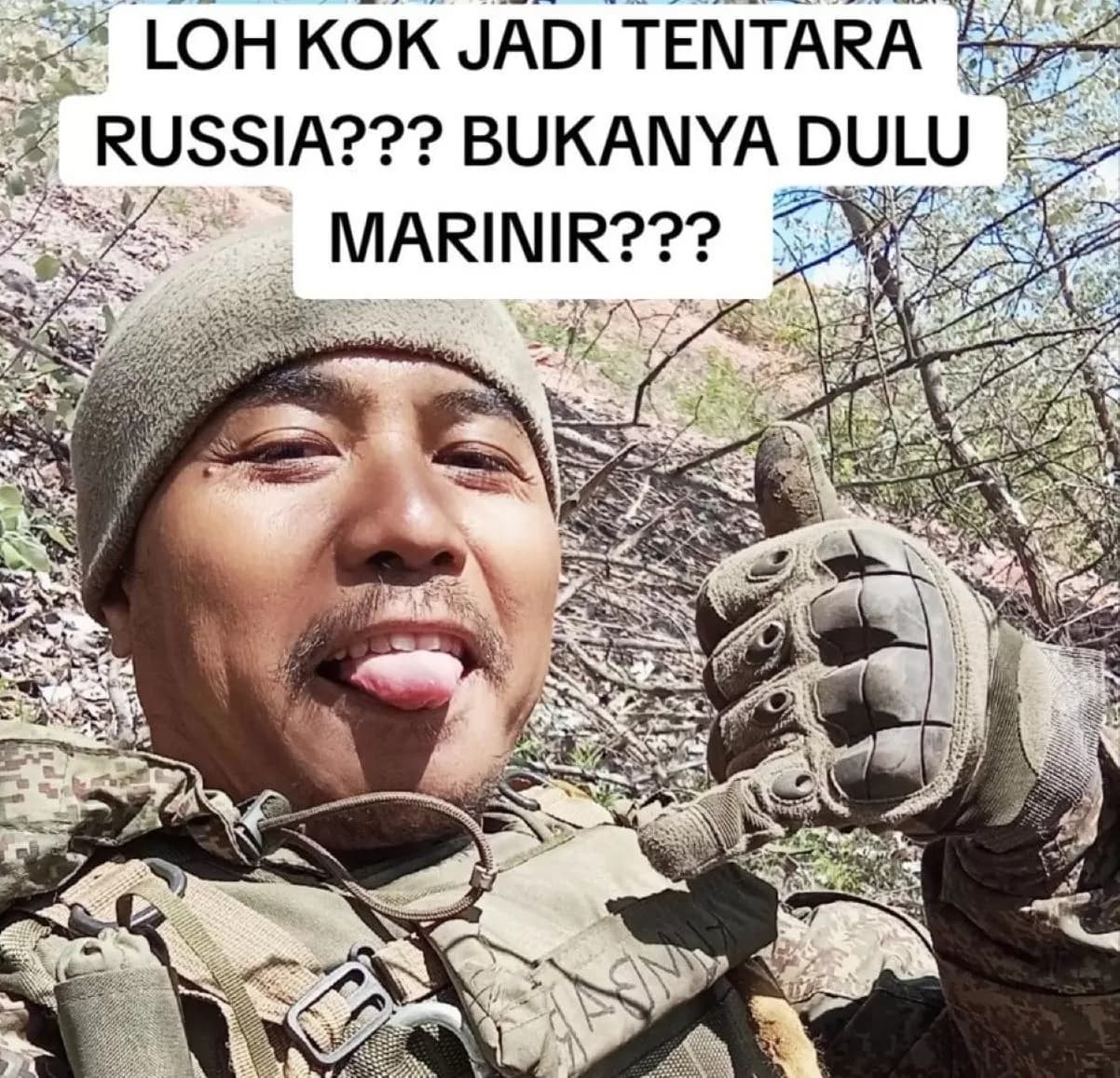 Eks Marinir TNI AL Satria Arta Kumbara.