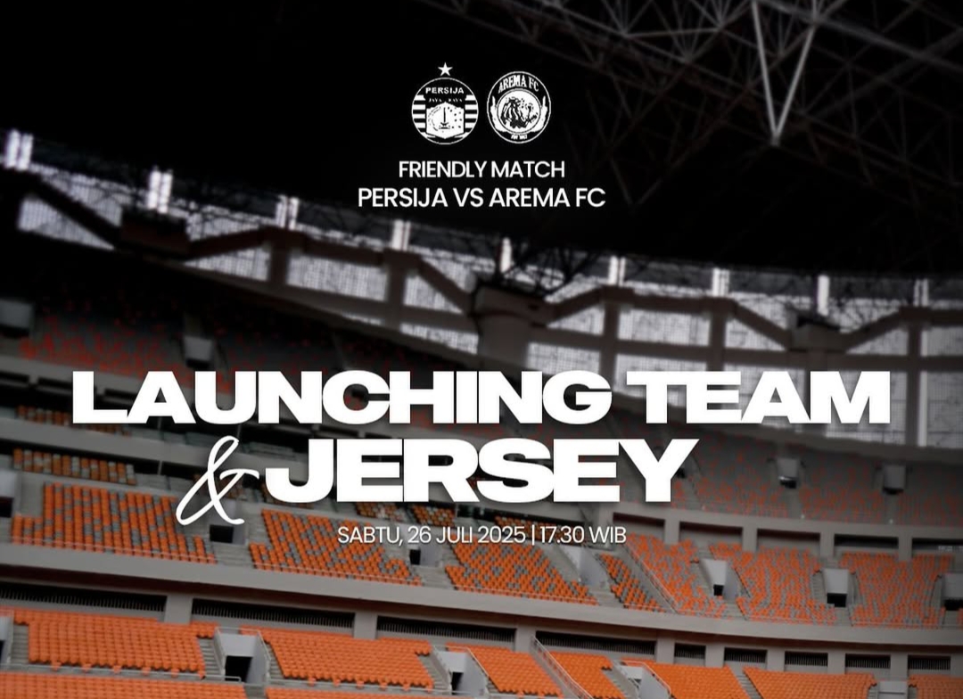 Launching team dan Jersey Persija