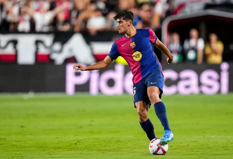 Bek muda Barcelona, Gerald Martin. (Sumber: EUROPA PRESS)