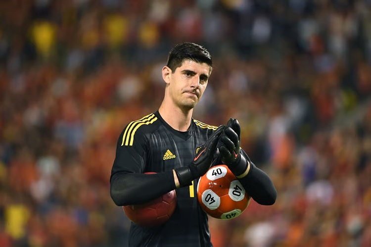 Penjaga gawang Real Madrid, Thibaut Courtois. (Sumber: AFP/Getty Images)