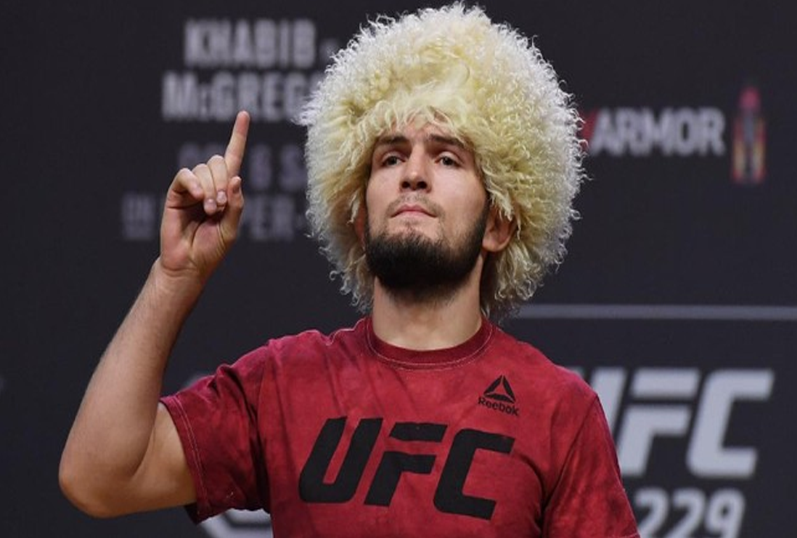 Khabib Nurmagomedov: Comeback? Butuh Lebih dari Sekadar Niat. AFP/Ethan Miller