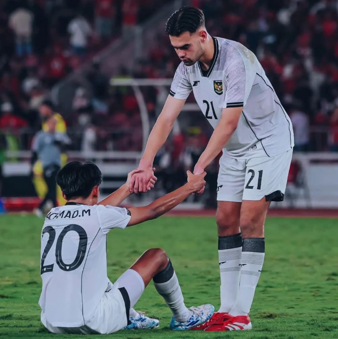 Pemain timnas Indonesia U-23 begitu kecewa gagal juara Piala AFF U-23.