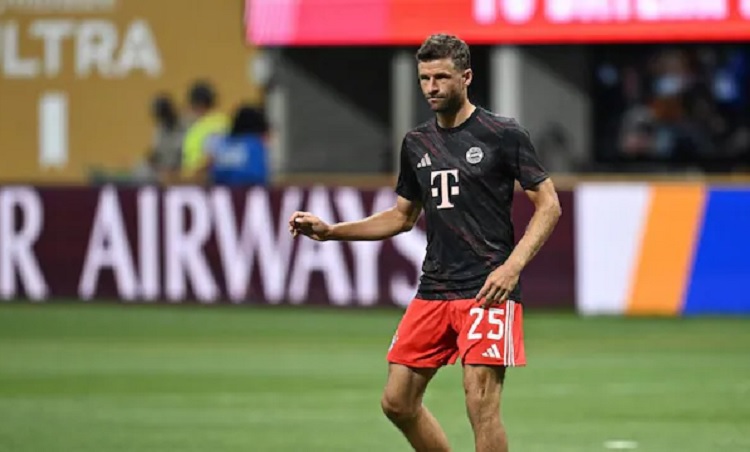 Legenda Jerman dan penyerang Bayern Munchen, Thomas M&uuml;ller. (Sumber: AFP)