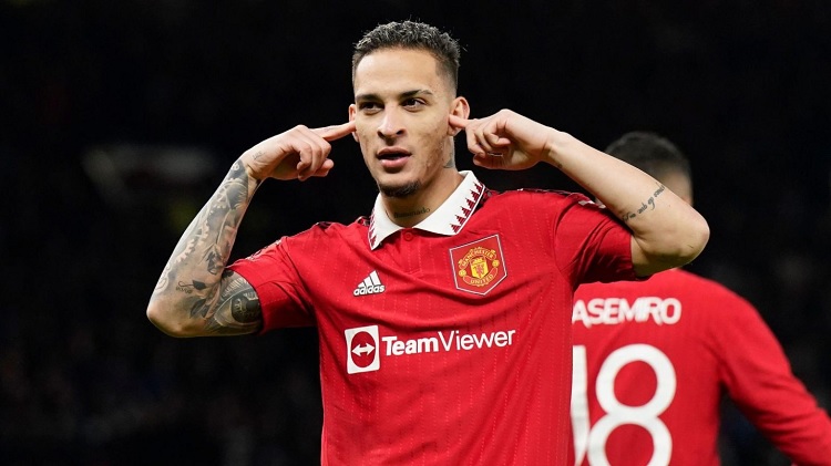 Antony dos Santos dibeli Man United dari Ajax Amsterdam senilai Rp 1,7 triliun. (Sumber: Getty Images)