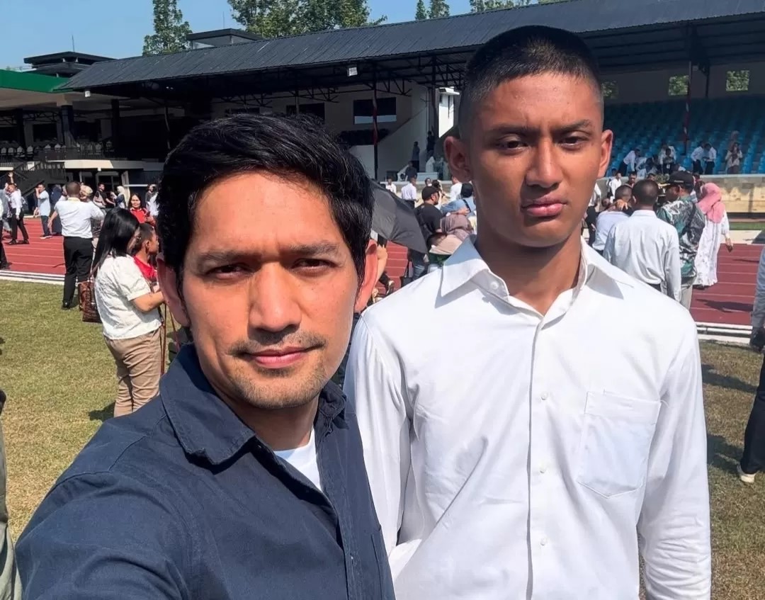 Ibnu Jamil dan anaknya