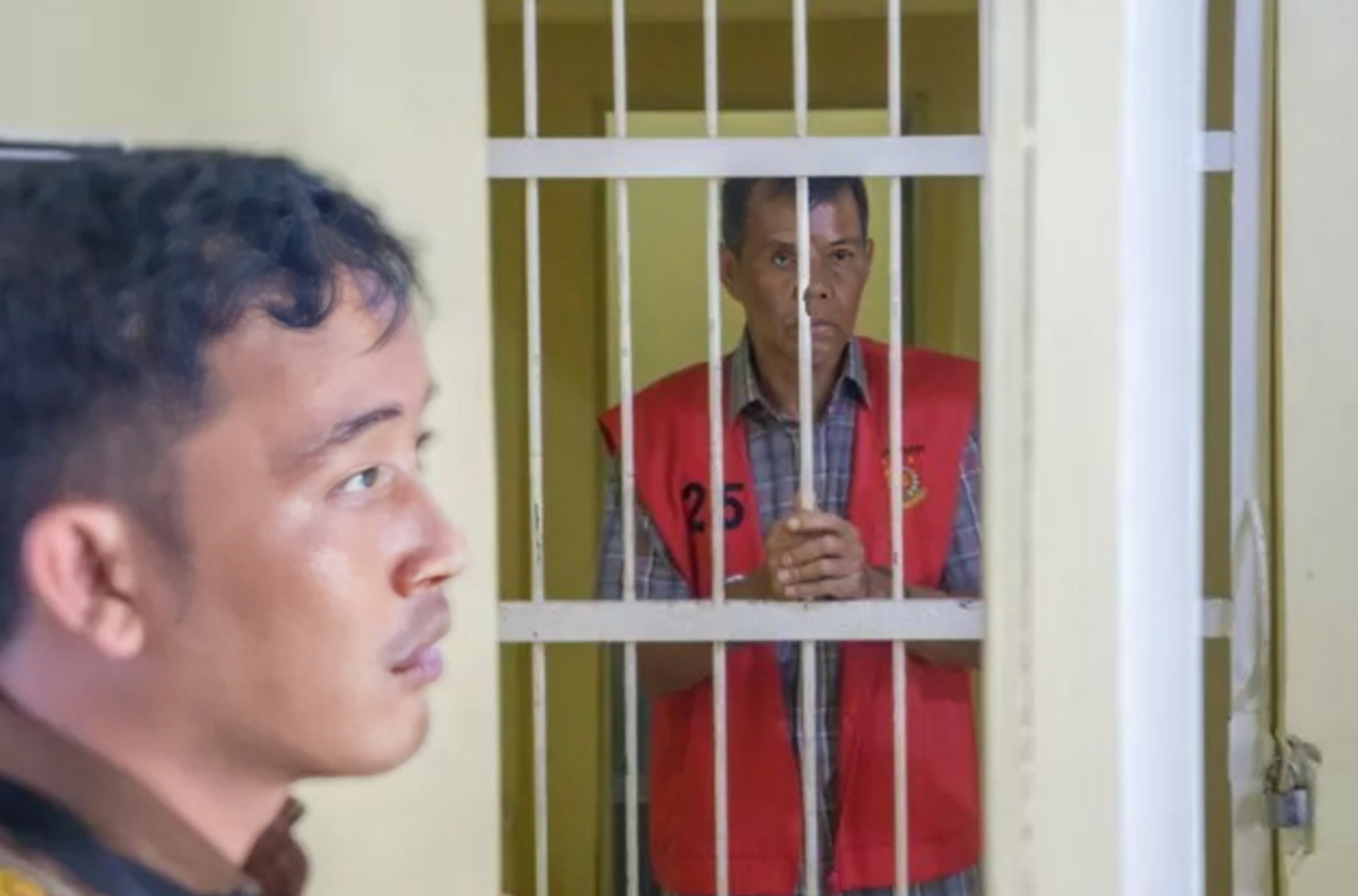 Madi saat menjalani sidang. DOK KALTENG POS