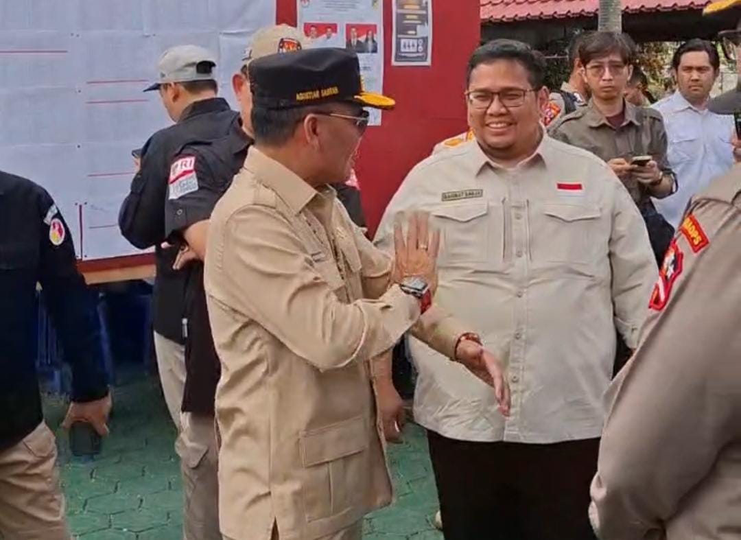 Gubernur H Agustiar Sabran turun langsung memantau pelaksanaan PSU di Kabupaten Barito Utara, Rabu (6/8/2025).IRPAN JURAYZ/KALTENG POS