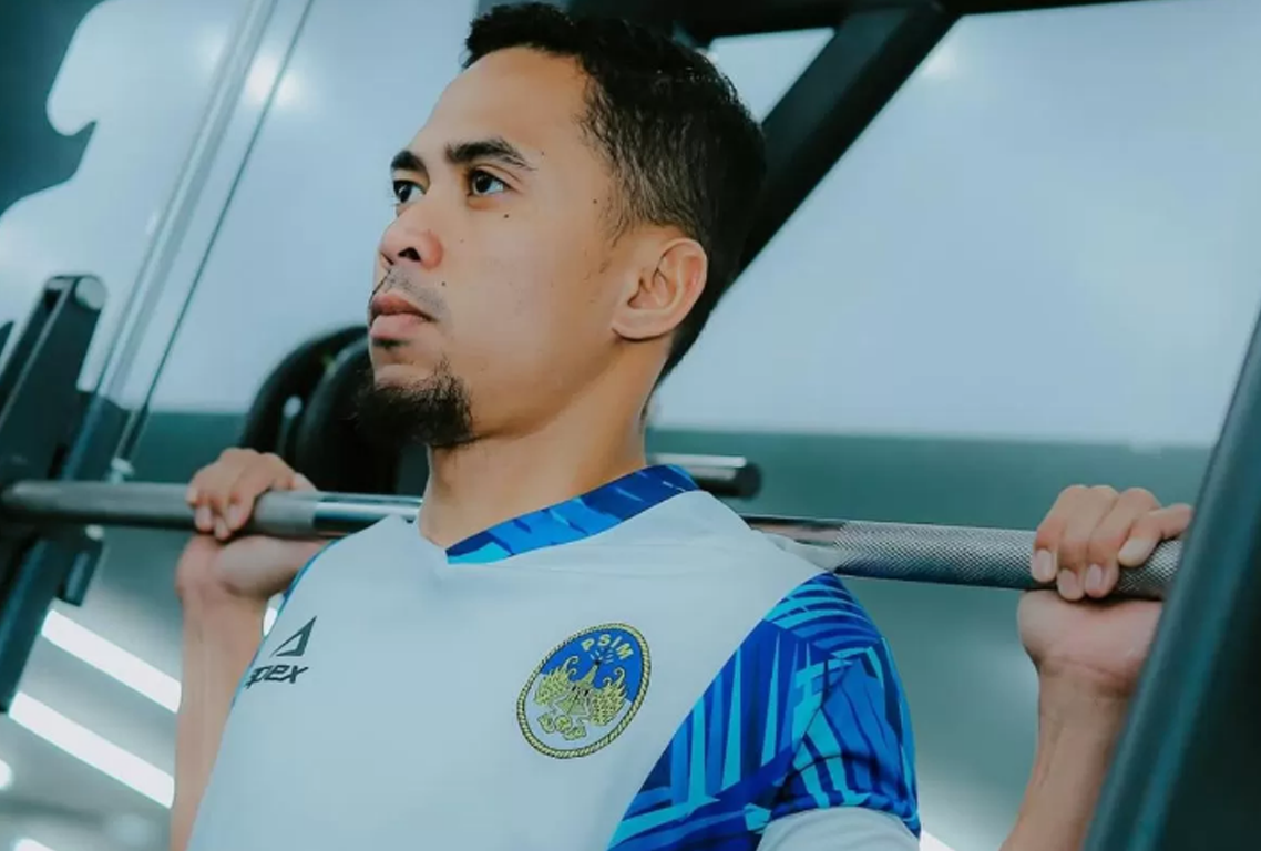 Kapten tim PSIM Yogyakarta Reva Adi.INSTAGRAM @RVADIUTAMA5